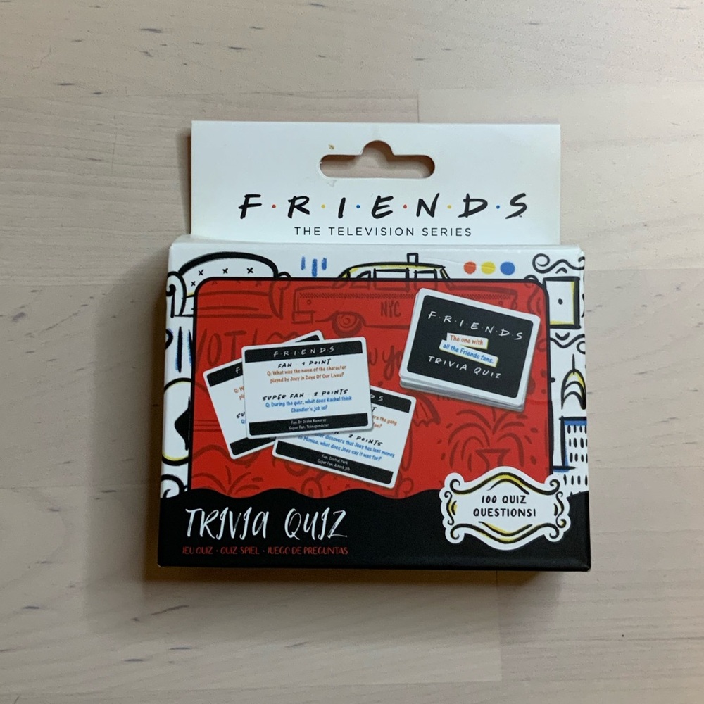 Friends TV Series Trivia Quiz Game
